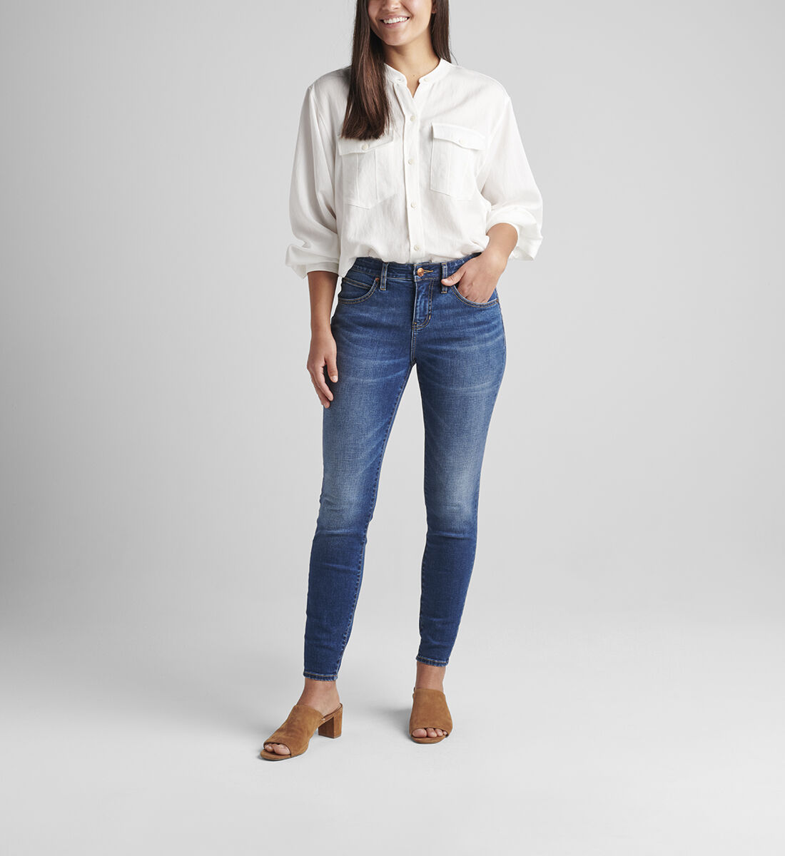 Mid rise clearance skinny jean