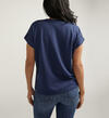 Drapey Luxe Tee, Naval Academy, hi-res image number 3