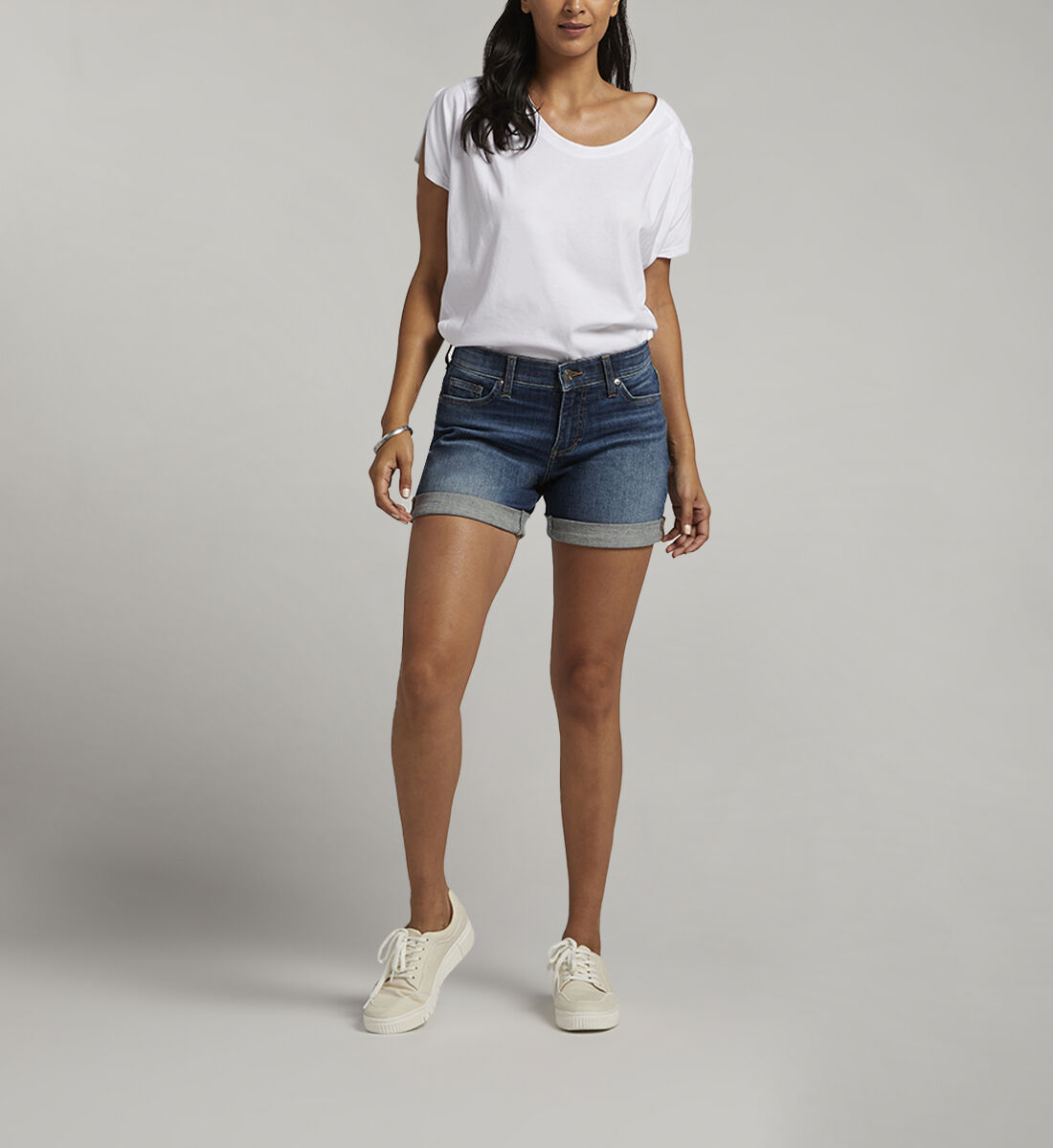 Petite sale white shorts