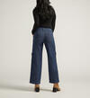 High Rise Wide Leg Cargo Jeans, Elysian Blue, hi-res image number 1